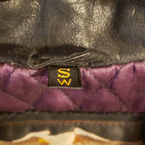 Ladies genuine leather Harley Davidson riding jack - Picture 4 of 7